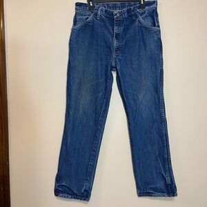 Bulwark FR Flame Resistant Work Jeans Mens 36x32 Blue Denim Carpenter Style